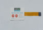 Contact à membrane simple flexible de la carte PCB LED, recouvrement fait sur commande de membrane de PVC de bouton poussoir